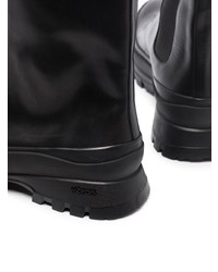 Мужские черные кожаные ботинки челси от Jil Sander