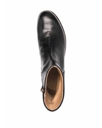 Мужские черные кожаные ботинки челси от Ajmone