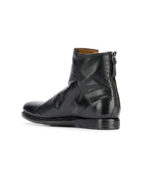 Мужские черные кожаные ботинки челси от Silvano Sassetti