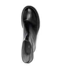 Мужские черные кожаные ботинки челси от SAPIO