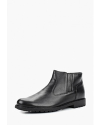 Мужские черные кожаные ботинки челси от Московская меховая компания