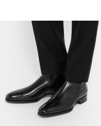 Мужские черные кожаные ботинки от Tom Ford