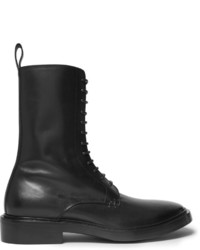 Мужские черные кожаные ботинки от Balenciaga