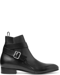 Мужские черные кожаные ботинки от Balenciaga