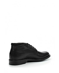 Мужские черные кожаные ботинки от Bata