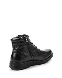 Мужские черные кожаные ботинки от Bekerandmiller