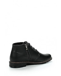 Мужские черные кожаные ботинки от Bekerandmiller