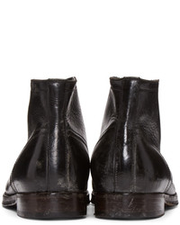 Мужские черные кожаные ботинки от Dolce & Gabbana