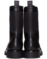 Мужские черные кожаные ботинки от Diesel Black Gold