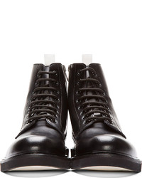 Мужские черные кожаные ботинки от Common Projects