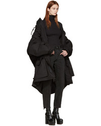 Женские черные кожаные ботинки от Vetements