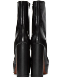 Женские черные кожаные ботинки от Vetements