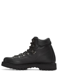 Мужские черные кожаные ботинки от Diemme