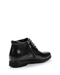 Мужские черные кожаные ботинки от Carlo Bellini