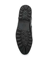 Мужские черные кожаные ботинки от Carlo Bellini