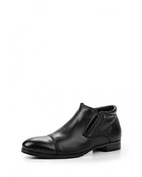 Мужские черные кожаные ботинки от Carlo Bellini