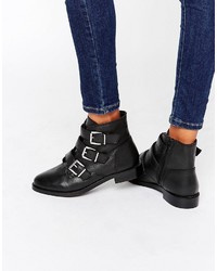 Женские черные кожаные ботинки от Carvela