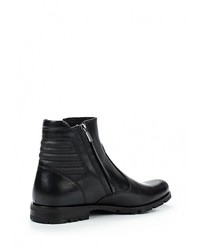 Мужские черные кожаные ботинки от Conhpol