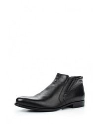 Мужские черные кожаные ботинки от Conhpol