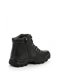 Мужские черные кожаные ботинки от Crosby