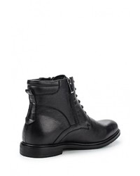 Мужские черные кожаные ботинки от Dali