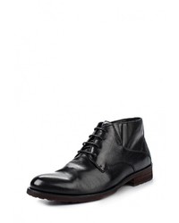Мужские черные кожаные ботинки от Dali