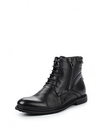 Мужские черные кожаные ботинки от Dali