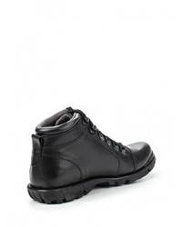 Мужские черные кожаные ботинки от Darkwood