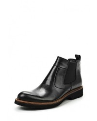 Мужские черные кожаные ботинки от Darkwood