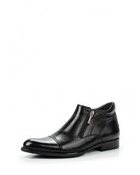 Мужские черные кожаные ботинки от Dino Ricci