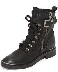 Женские черные кожаные ботинки от Dolce Vita