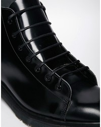 Мужские черные кожаные ботинки от Dr. Martens