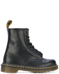 Женские черные кожаные ботинки от Dr. Martens