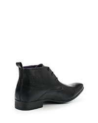 Мужские черные кожаные ботинки от Elong