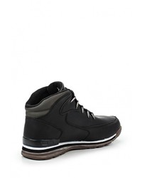 Мужские черные кожаные ботинки от Elong