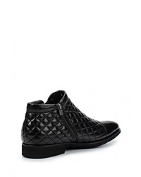 Мужские черные кожаные ботинки от Fabi