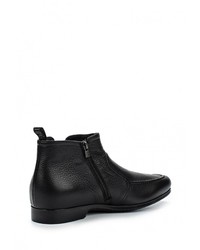 Мужские черные кожаные ботинки от Fabi
