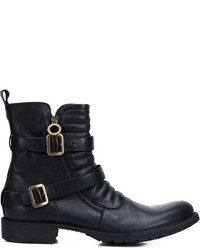 Мужские черные кожаные ботинки от Fiorentini+Baker
