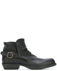 Женские черные кожаные ботинки от Fiorentini+Baker