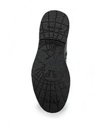 Мужские черные кожаные ботинки от Francesco Donni