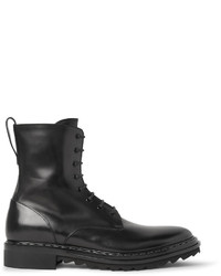 Мужские черные кожаные ботинки от Givenchy