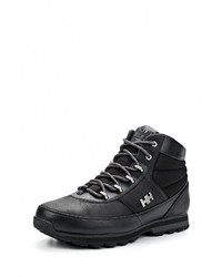 Мужские черные кожаные ботинки от Helly Hansen
