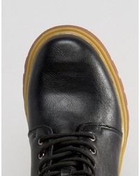 Мужские черные кожаные ботинки от Bellfield