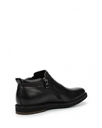 Мужские черные кожаные ботинки от iD! Collection