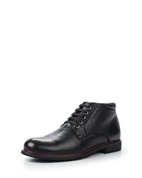 Мужские черные кожаные ботинки от iD! Collection