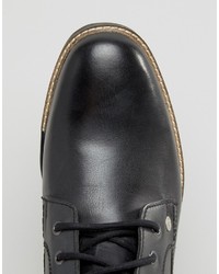 Мужские черные кожаные ботинки от Original Penguin