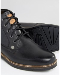 Мужские черные кожаные ботинки от Original Penguin