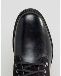 Мужские черные кожаные ботинки от Original Penguin