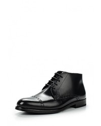 Мужские черные кожаные ботинки от Lloyd