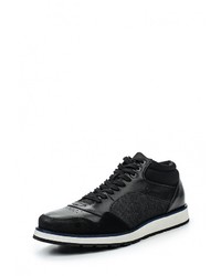 Мужские черные кожаные ботинки от Luhta